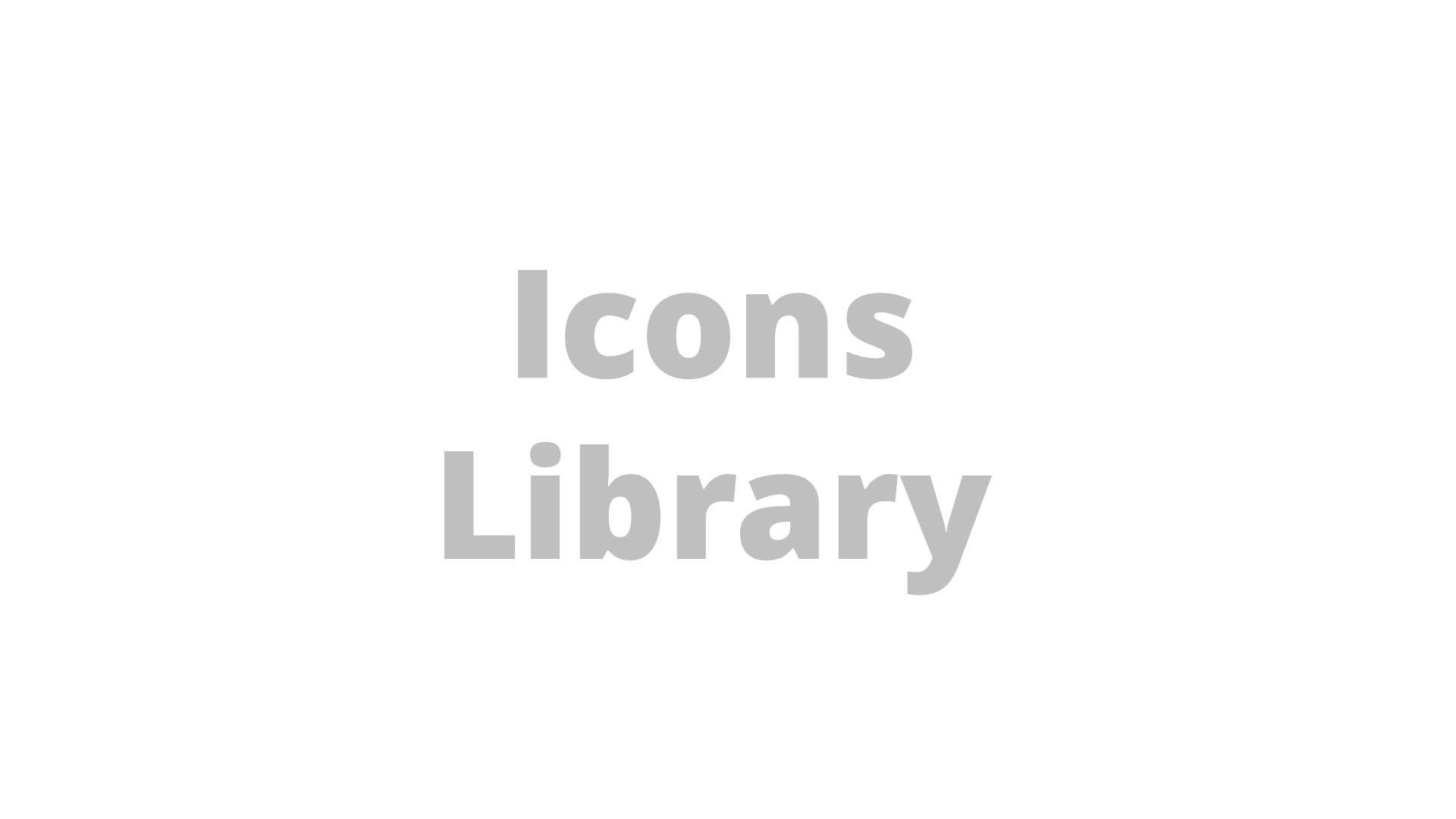 Icons slide 1